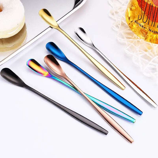 ArtOlo Store Stainless Steel Long Handle Spoons