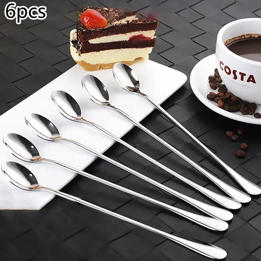 ArtOlo Store Stainless Steel Scooping Spoons Set of 6