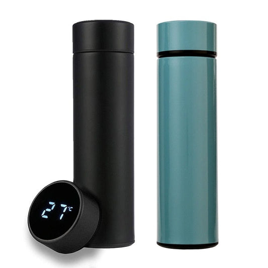 ArtOlo Store Drinkware Stainless Steel Thermos with Digital Temperature Display