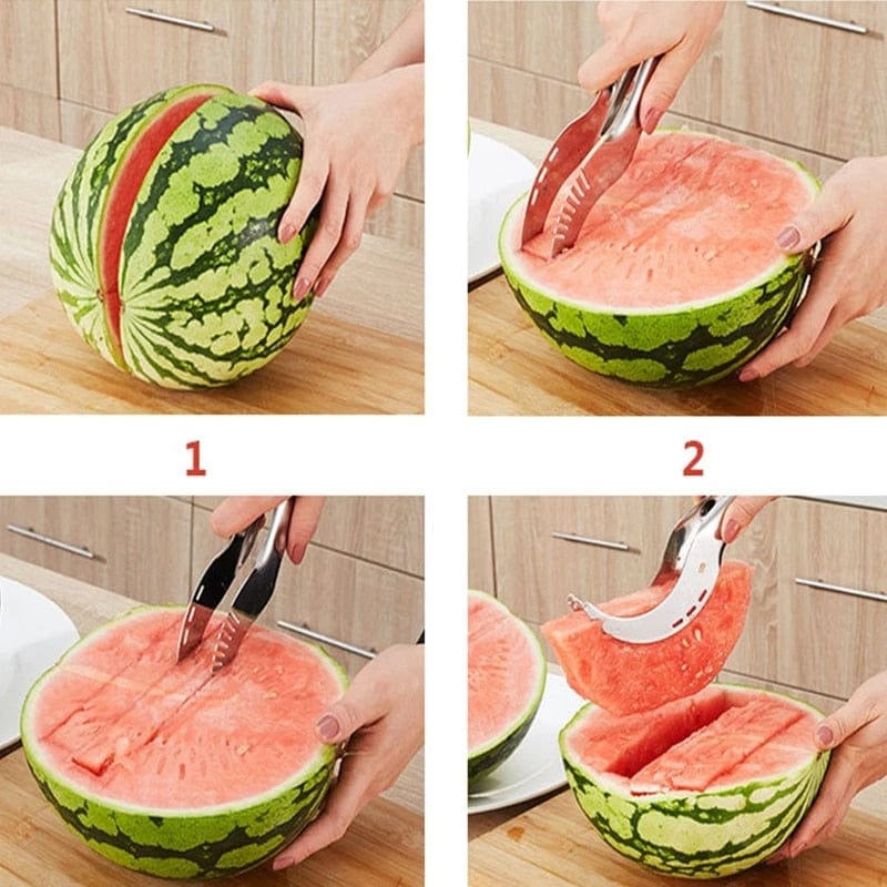 ArtOlo Store Stainless Steel Windmill Watermelon Cutter