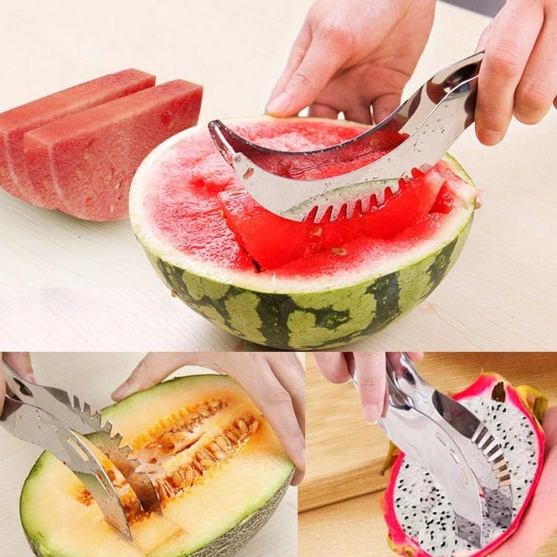 ArtOlo Store Stainless Steel Windmill Watermelon Cutter