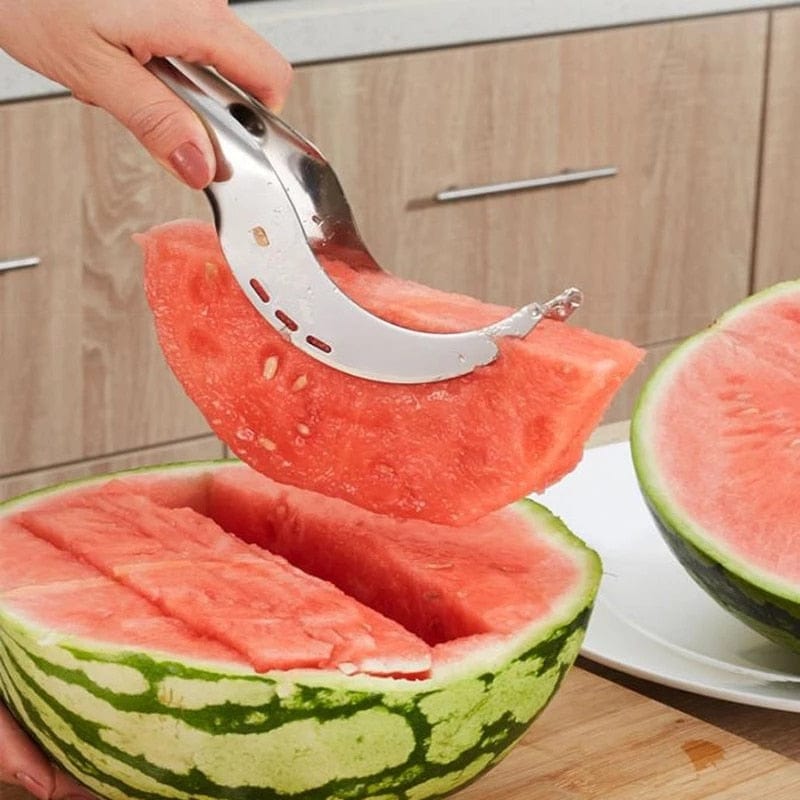 ArtOlo Store Stainless Steel Windmill Watermelon Cutter