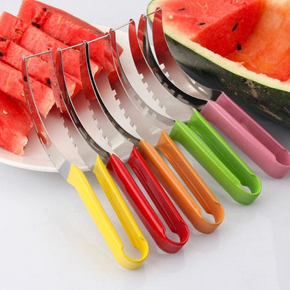 ArtOlo Store Stainless Steel Windmill Watermelon Cutter