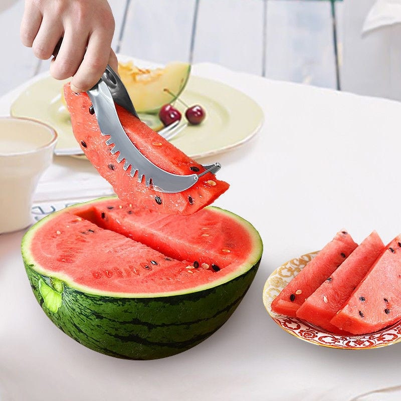 ArtOlo Store Stainless Steel Windmill Watermelon Cutter