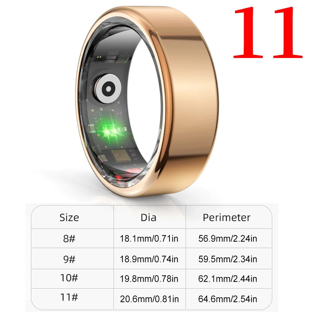 ArtOlo Store health tracker smart ring Titanium Steel Smart Ring Health Tracker