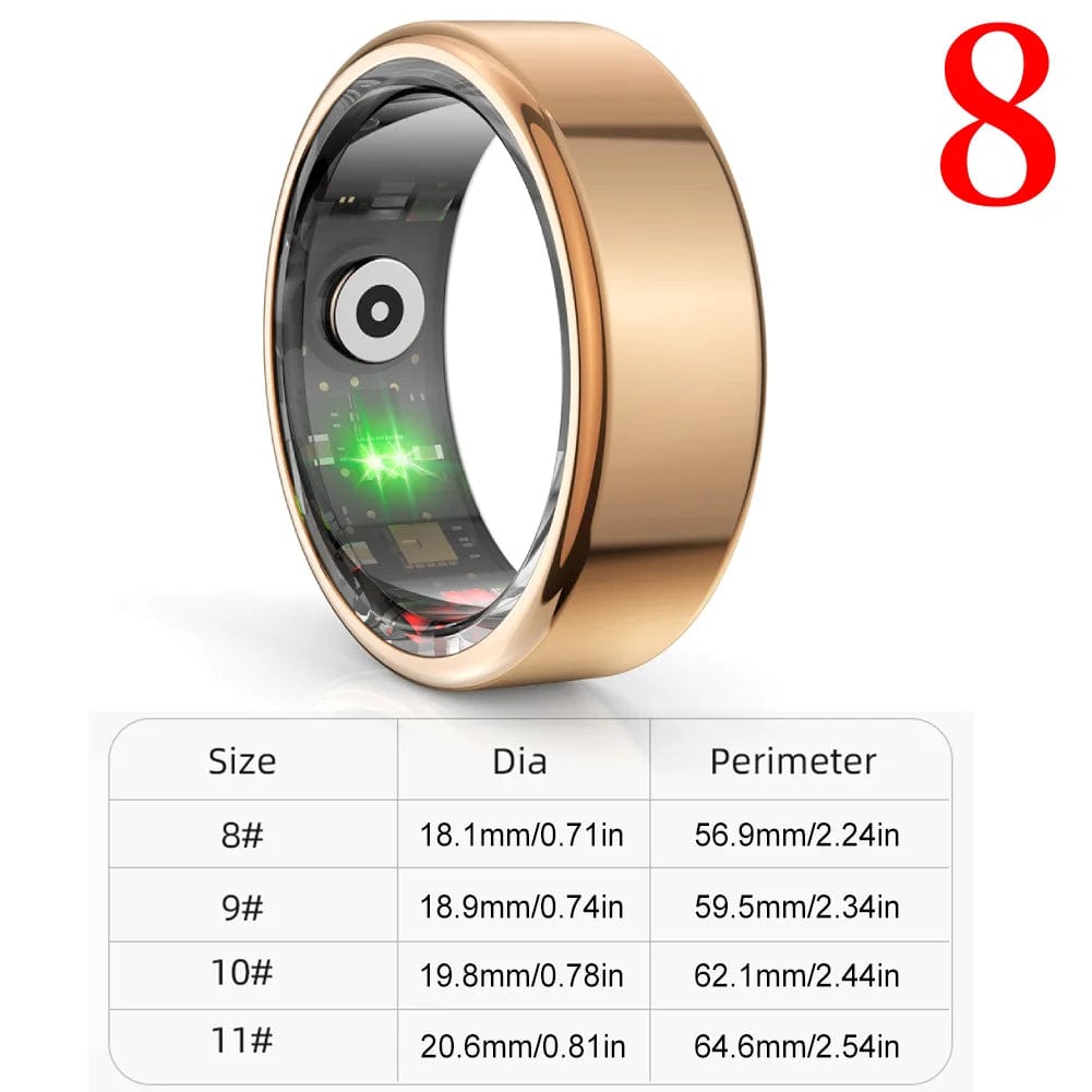 ArtOlo Store health tracker smart ring Titanium Steel Smart Ring Health Tracker