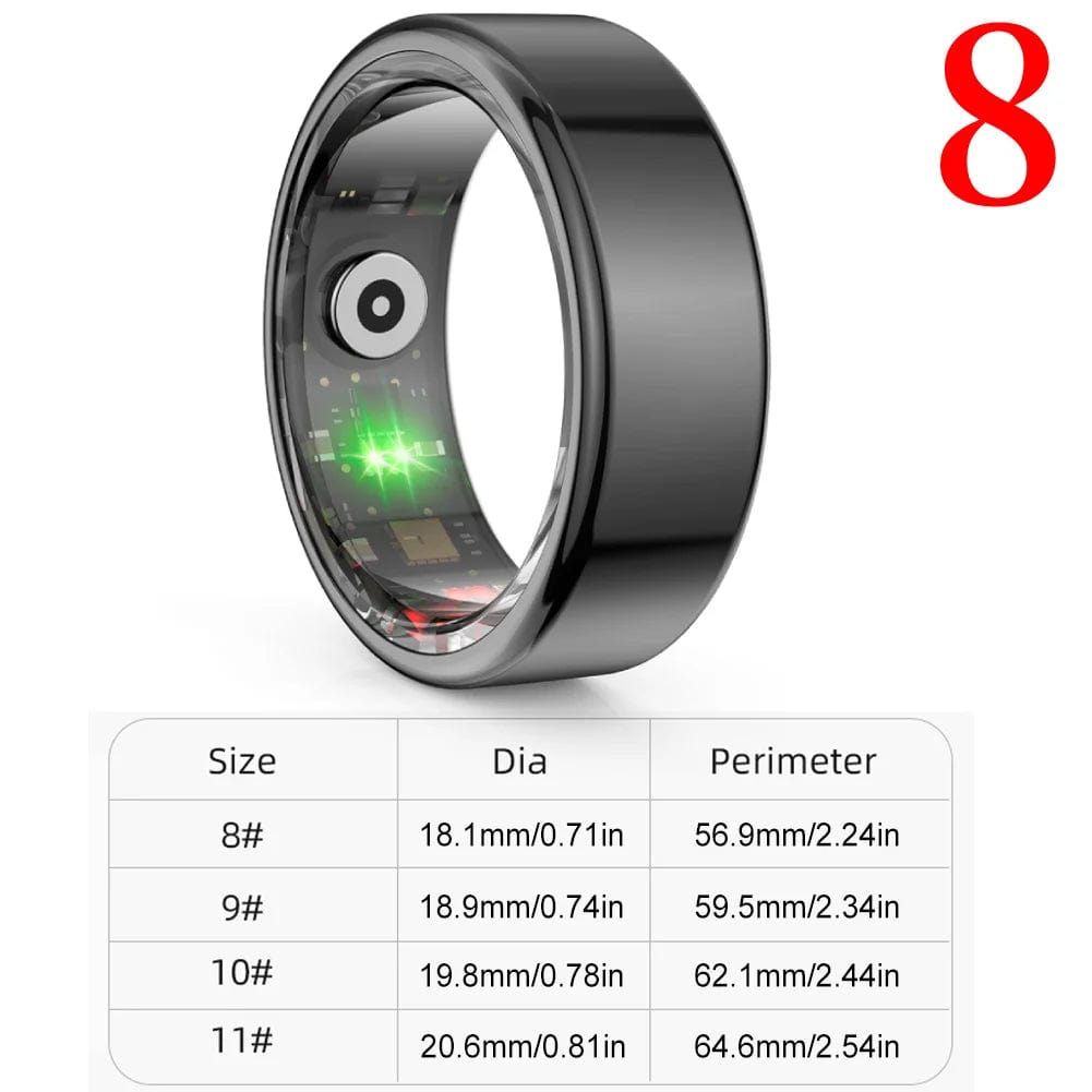 ArtOlo Store health tracker smart ring Titanium Steel Smart Ring Health Tracker