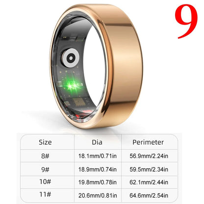 ArtOlo Store health tracker smart ring Titanium Steel Smart Ring Health Tracker