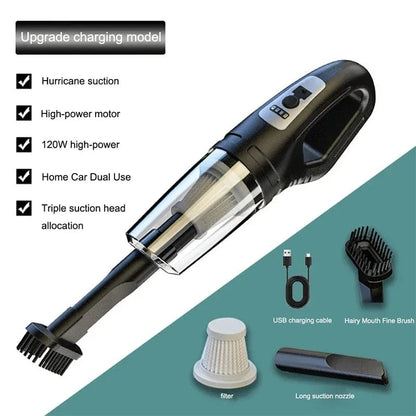 ArtOlo Store Car Vacuum Cleaner TurboVac 9800PA Cordless Car Cleaner