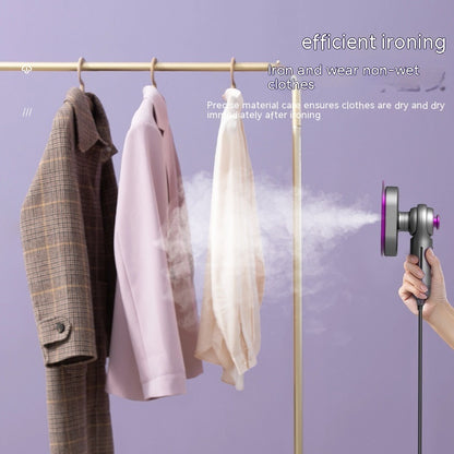 Gray Portable Handheld Garment Steamer - Dual Use