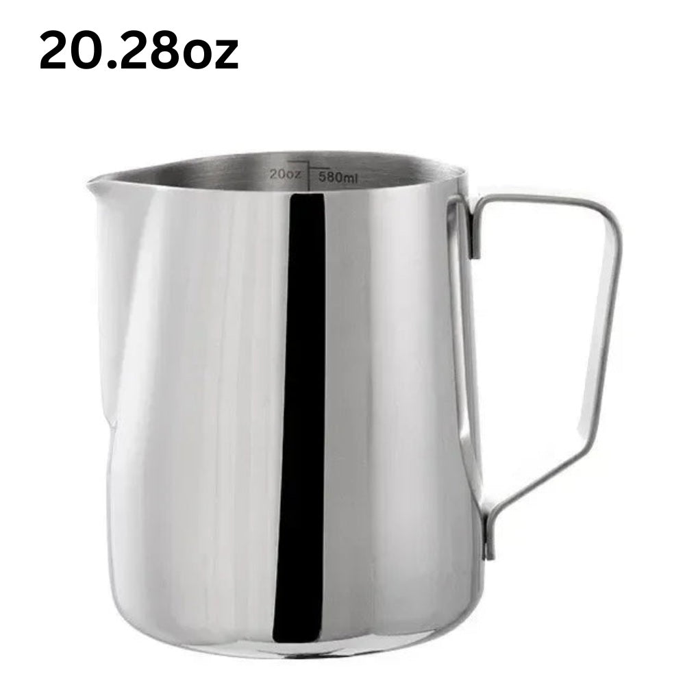 Stainless Steel Frothing Pitcher with Scale