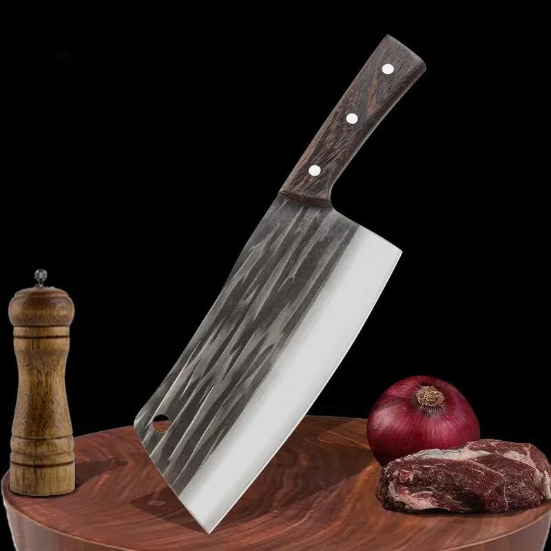 Handmade Forged Kitchen Knives: Traditional & Sharp