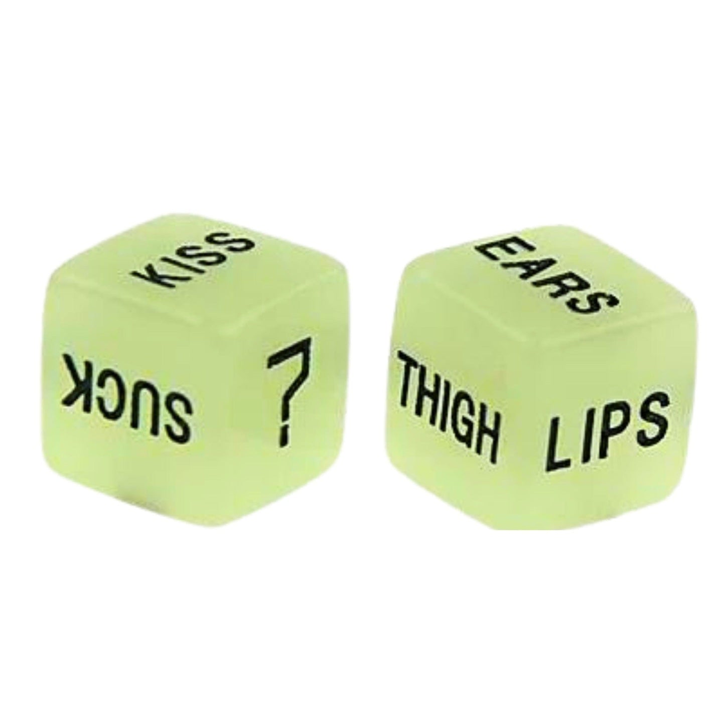 Home Finesse Glow in the Dark Love Dice - Adult Couple's Party Game