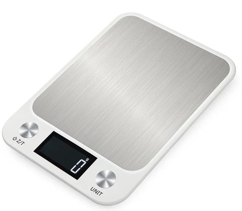 Home Finesse Kitchen Scale 15Kg/1g Weighing Food Coffee Balance Smart Electronic Digital Scales Stainless Steel Design for Cooking and Baking