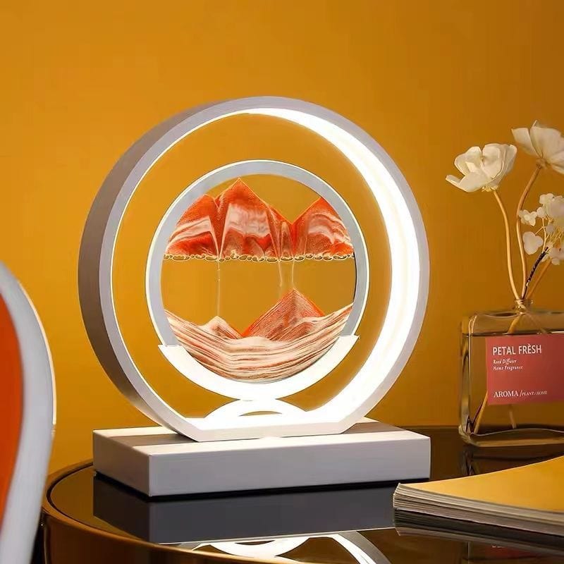 Home Finesse LED Quicksand Painting Hourglass