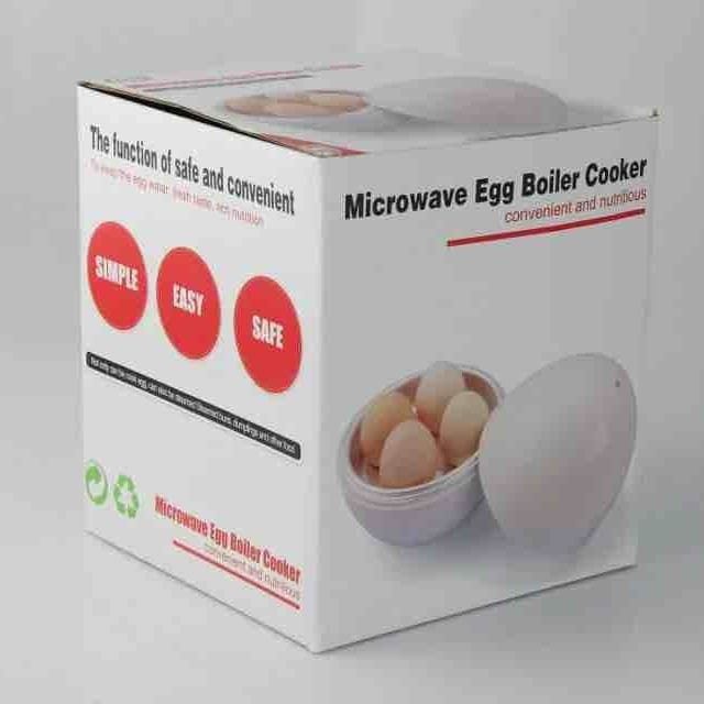 Home Finesse Microwave Egg-shaped Steamer Kitchen Gadgets