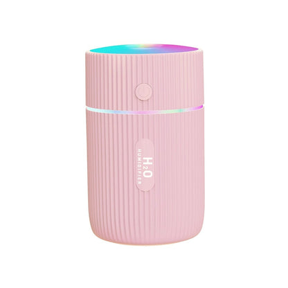 Home Finesse Mini Car Air Humidifier with LED Light