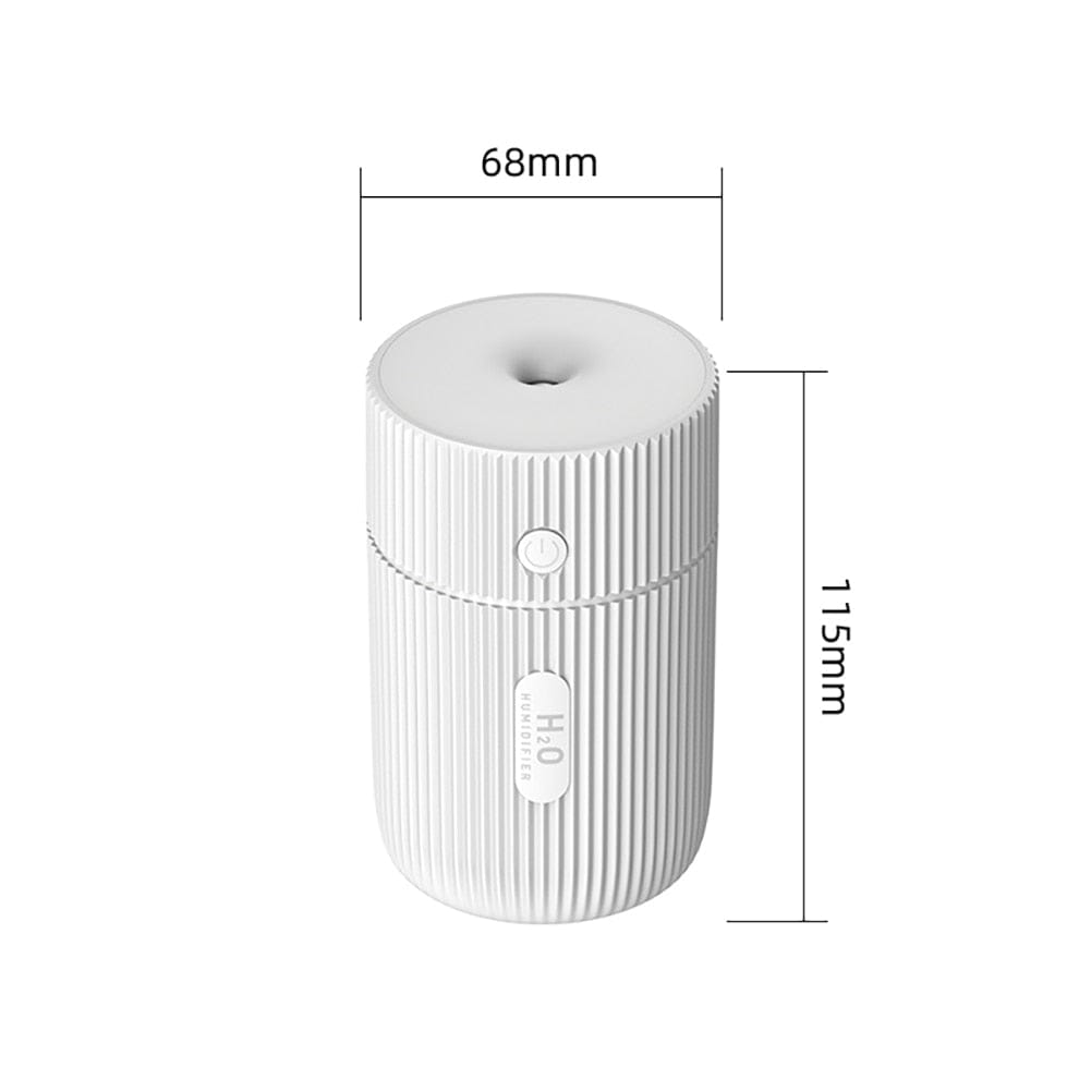 Home Finesse Mini Car Air Humidifier with LED Light