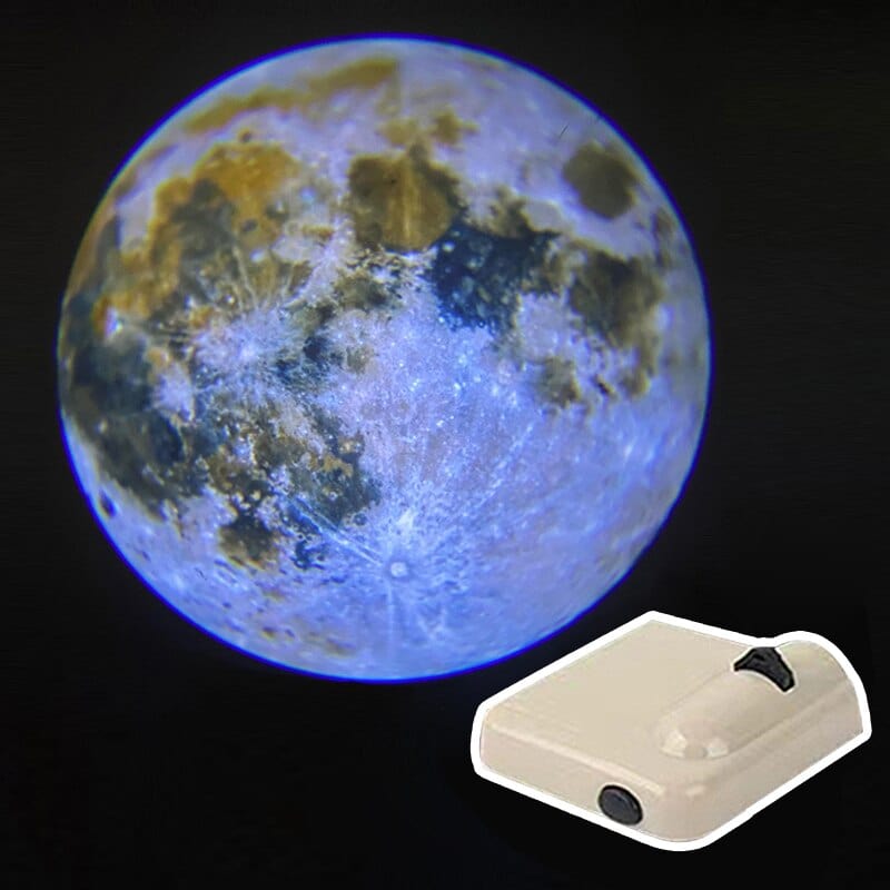 Home Finesse Moon Lamp Projector Night Light