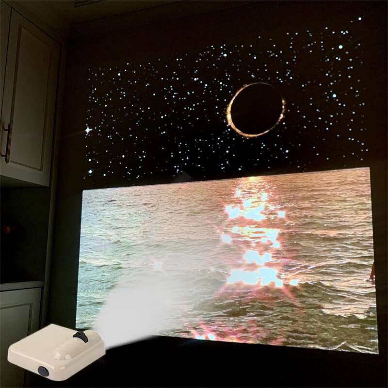 Home Finesse Moon Lamp Projector Night Light