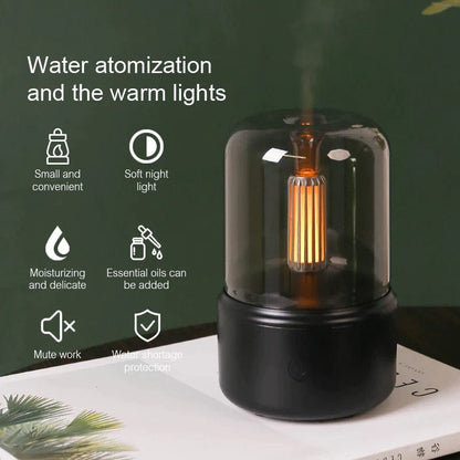 Home Finesse Portable USB Aroma Diffuser - Mini Air Humidifier