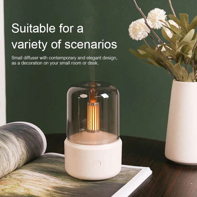 Home Finesse Portable USB Aroma Diffuser - Mini Air Humidifier