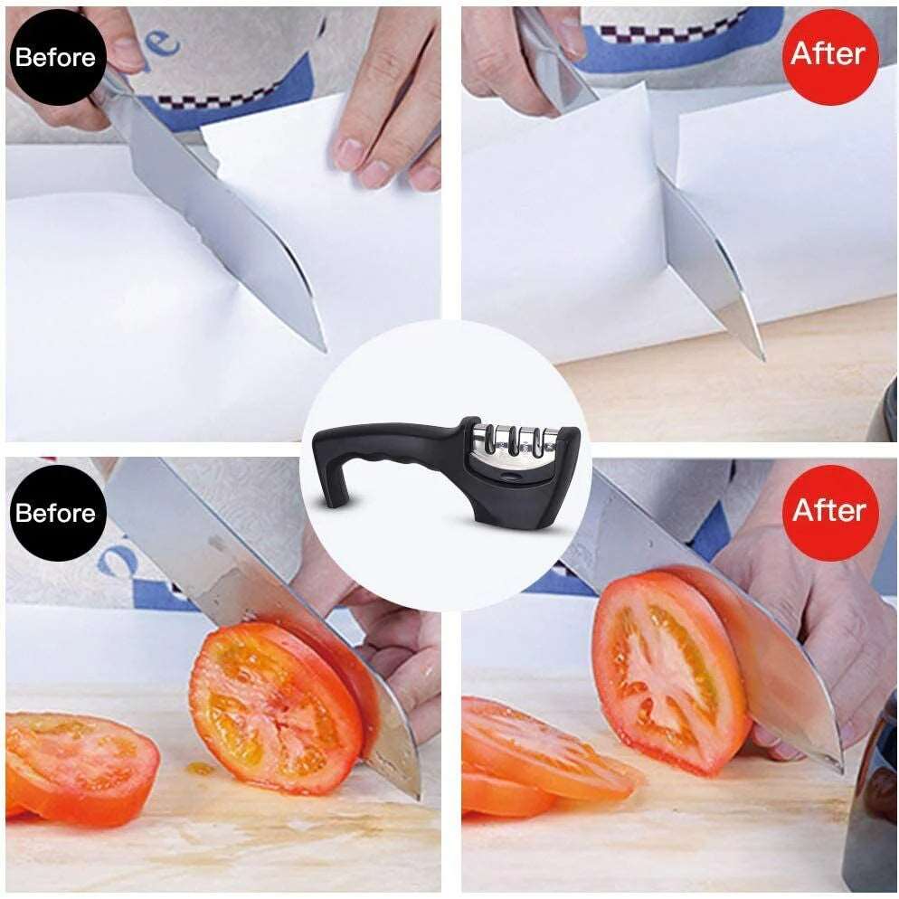 Home Finesse Precision Knife Sharpener - Restore Blades with Ease