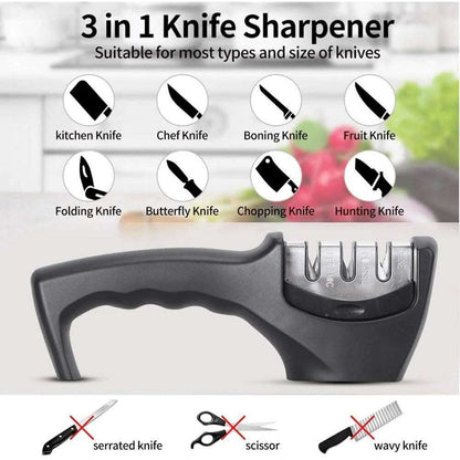 Home Finesse Precision Knife Sharpener - Restore Blades with Ease