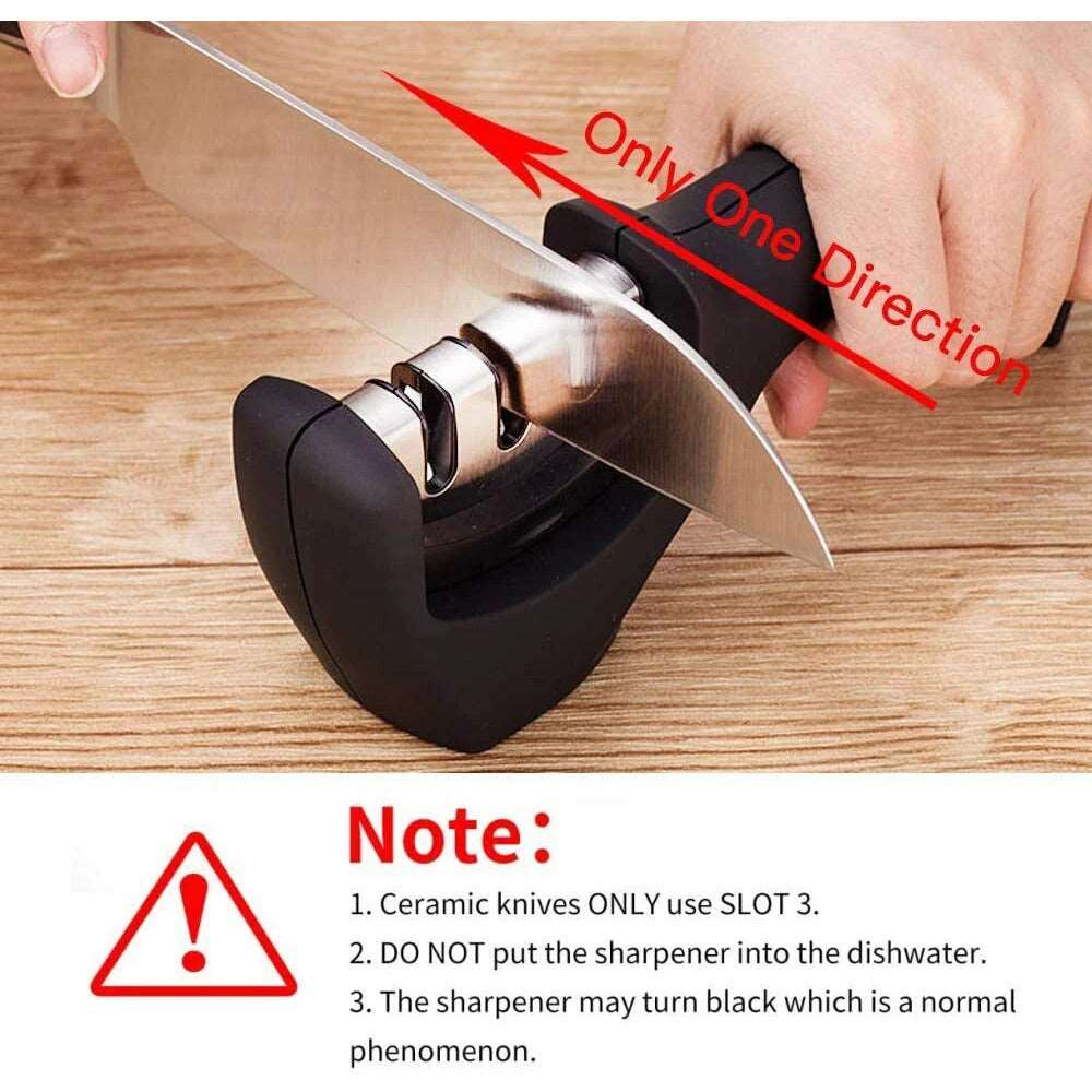 Home Finesse Precision Knife Sharpener - Restore Blades with Ease