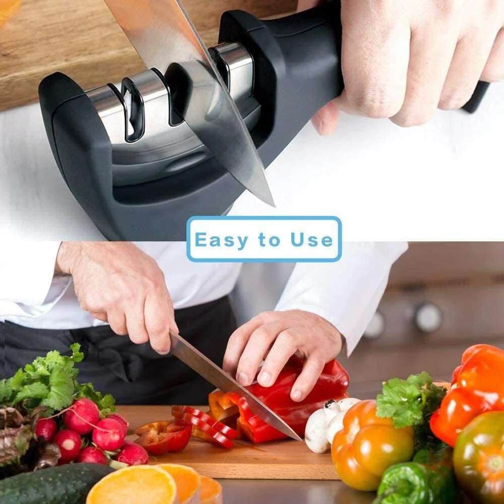 Home Finesse Precision Knife Sharpener - Restore Blades with Ease