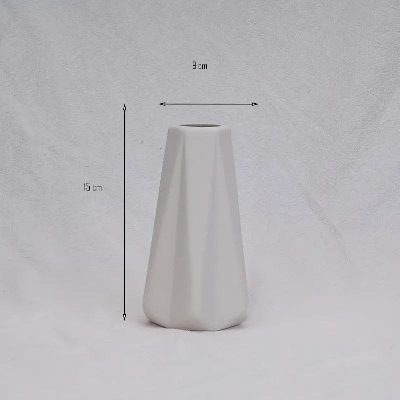 Home Finesse Simple Ceramic Vase Dining Table Decorations Wedding Decorations Nordic Home Living Room Decorations Vase