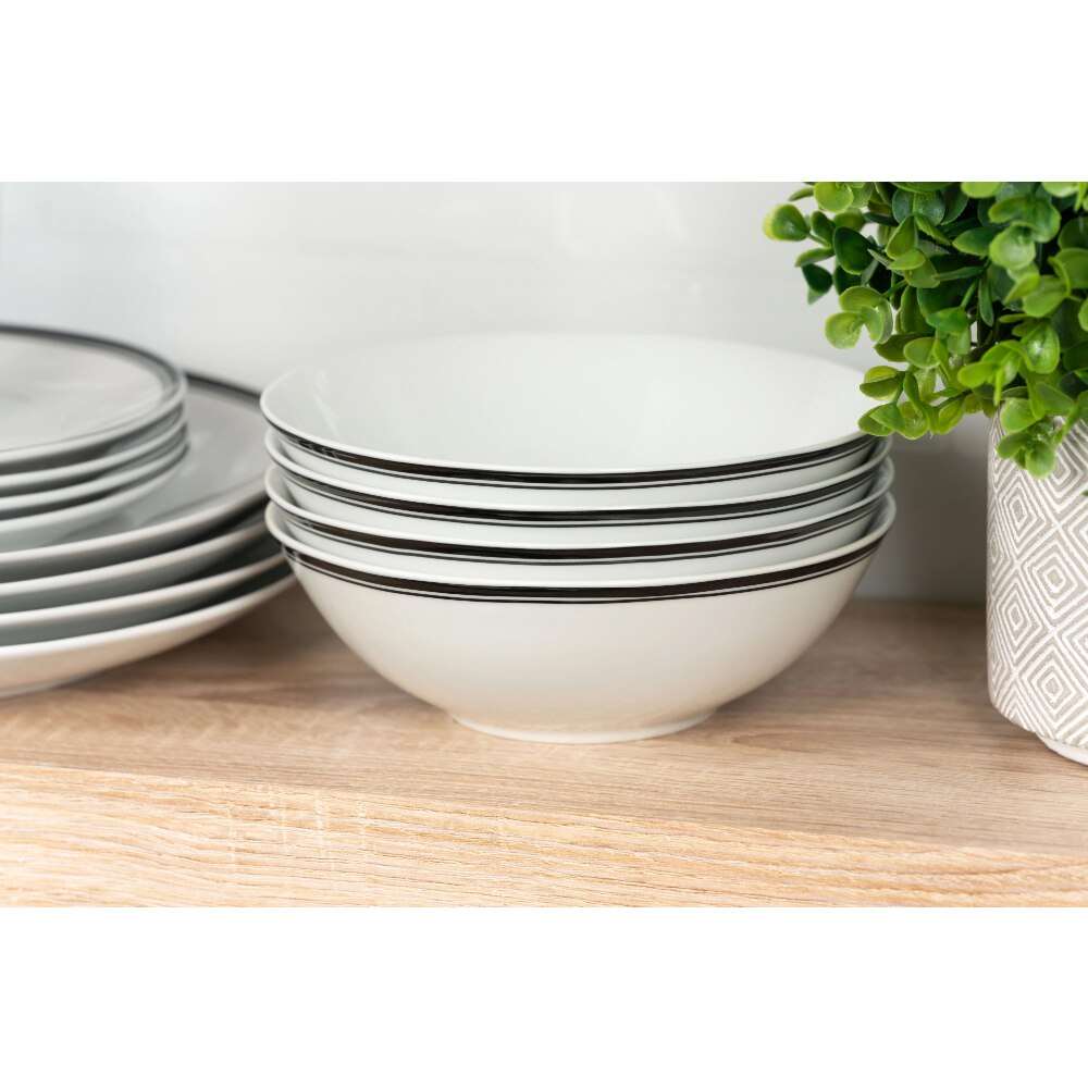 Home Finesse Simply Coupe Dinnerware 16pcs Set