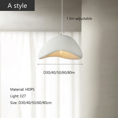 Home Finesse Sleek Wabi Sabi Lighting Fixture in Nordic Style