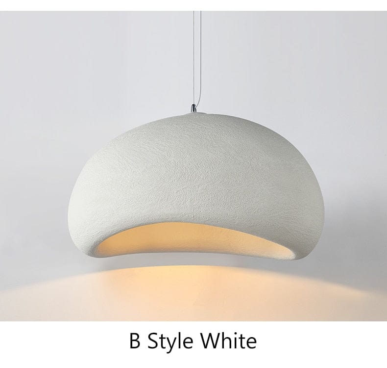 Home Finesse Sleek Wabi Sabi Lighting Fixture in Nordic Style