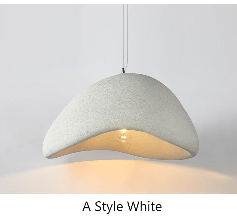 Home Finesse Sleek Wabi Sabi Lighting Fixture in Nordic Style