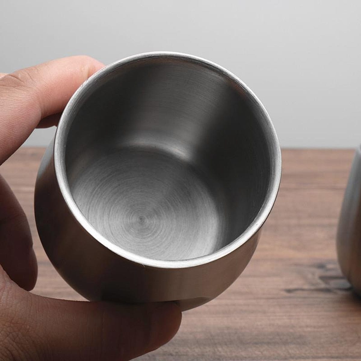 Home Finesse Stainless Steel Double-Insulated Espresso Cup