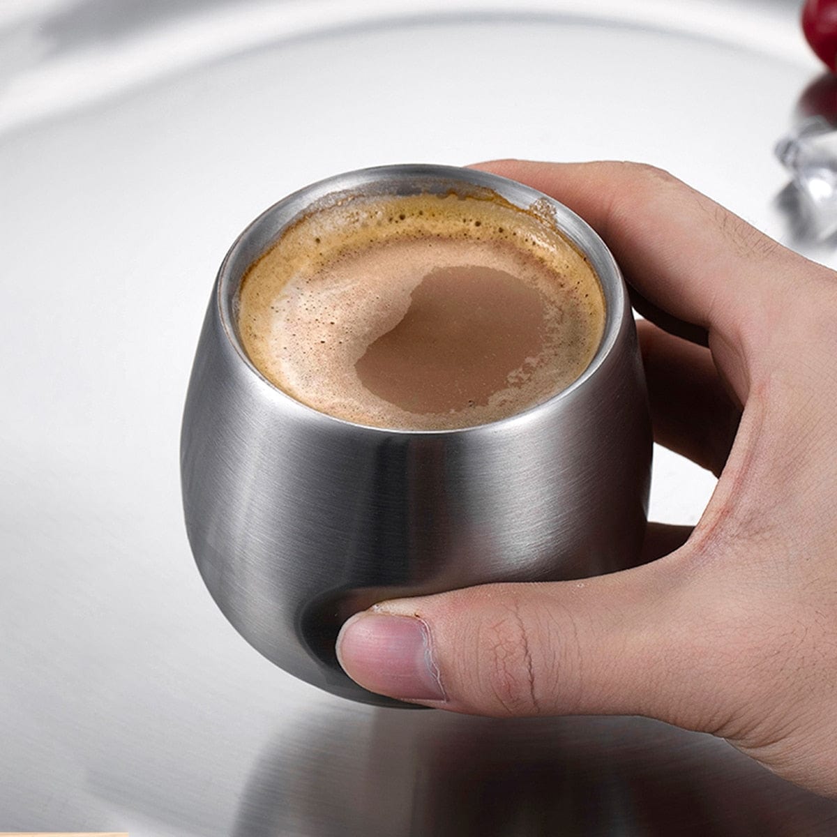 Home Finesse Stainless Steel Double-Insulated Espresso Cup