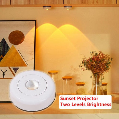 Home Finesse Touch Sunset Lamp - Portable Night Light