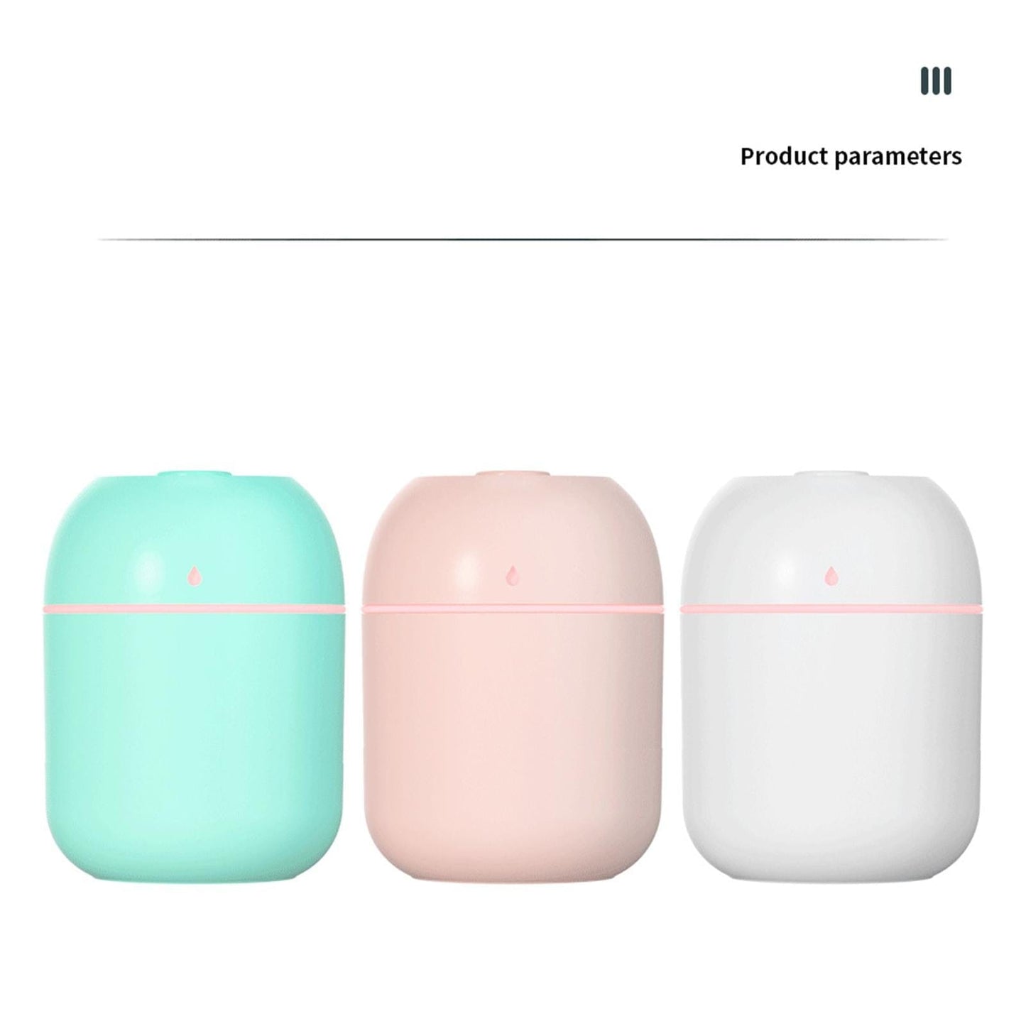 Home Finesse USB Aroma Diffuser - Portable 7.4oz Humidifier