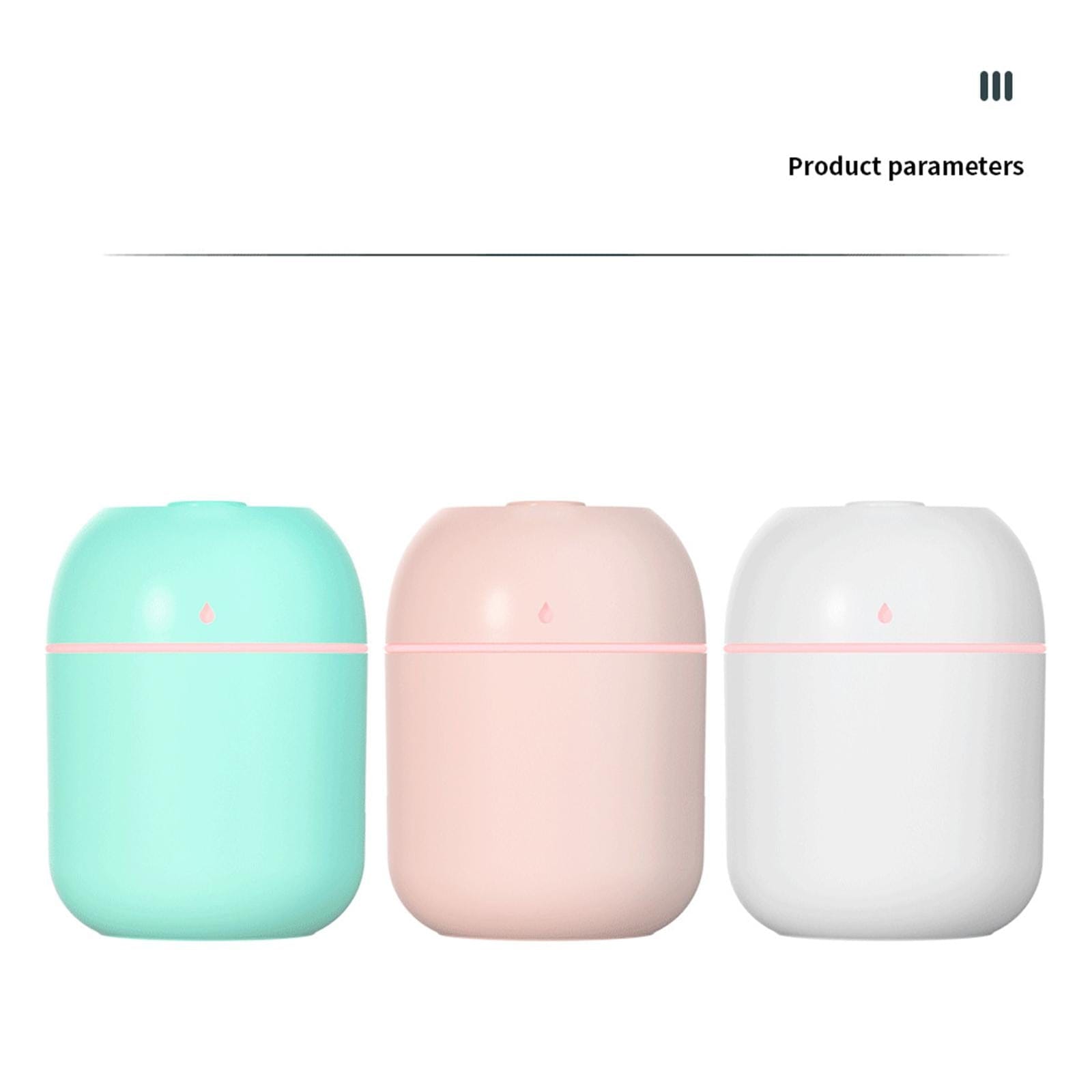 Home Finesse USB Aroma Diffuser - Portable 7.4oz Humidifier