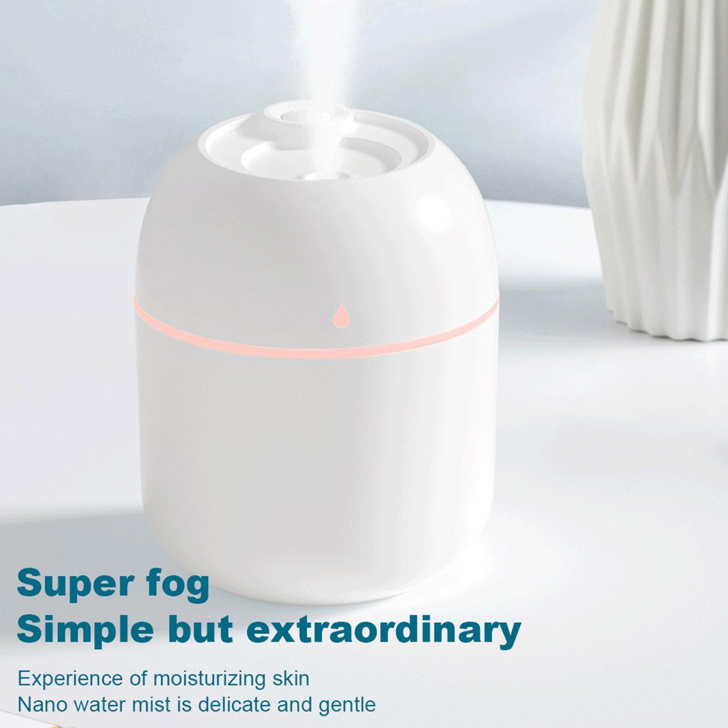 Home Finesse USB Aroma Diffuser - Portable 7.4oz Humidifier