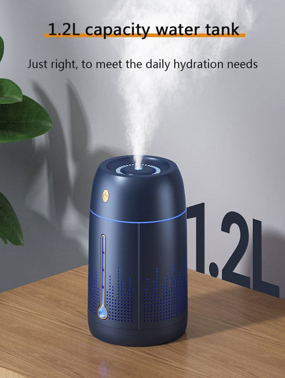 Home Finesse USB Ultrasonic Aroma Diffuser & Cool Mist Humidifier