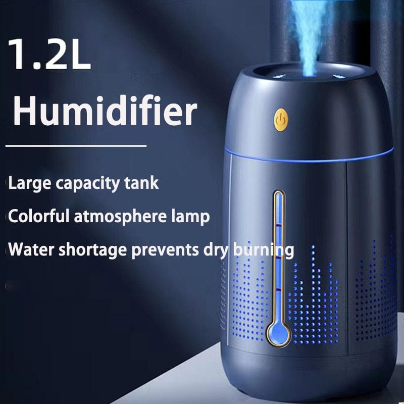 Home Finesse USB Ultrasonic Aroma Diffuser & Cool Mist Humidifier