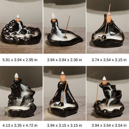 Creative Ceramic Censer - Backflow Incense Burner