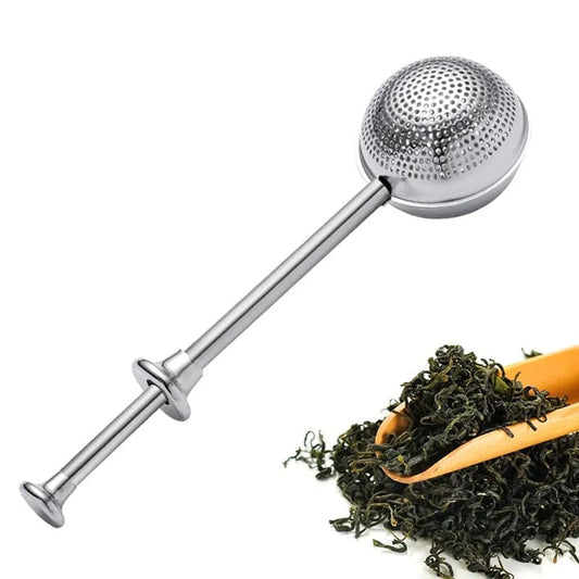 Stainless Steel Tea Strainer - Reusable Infuser for Flavorful Tea