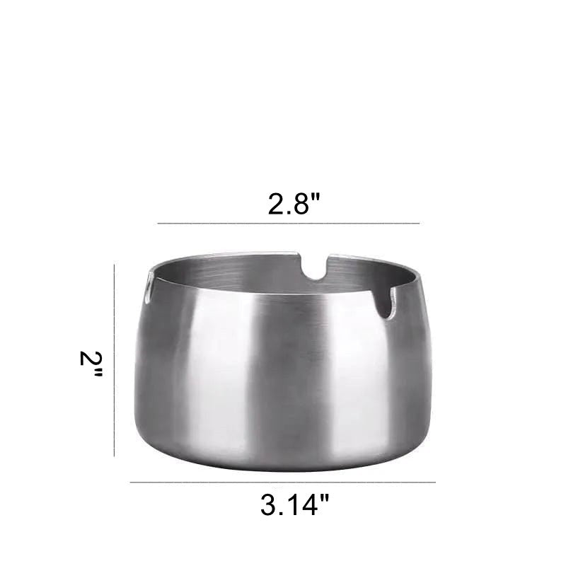 Sleek and Durable: Elevate Your Space with Our Stainless Steel Ashtray
