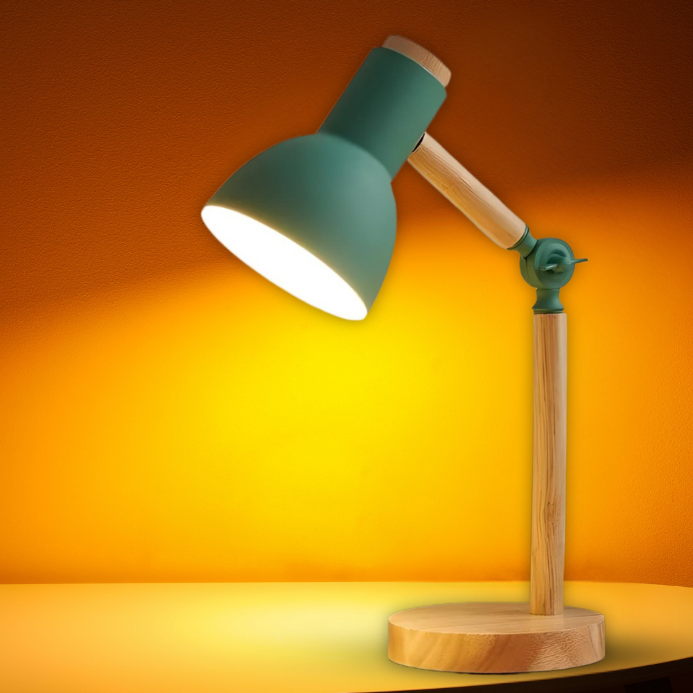 Creative Nordic Wooden Table Lamp