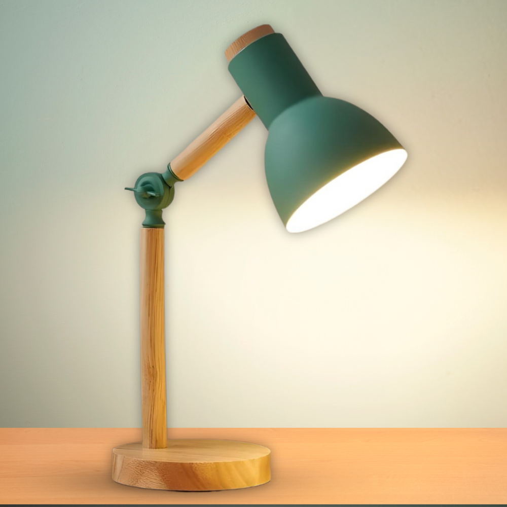 Creative Nordic Wooden Table Lamp