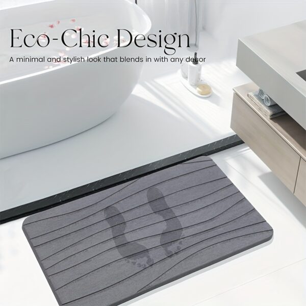 Diatomaceous Earth Bath Mat