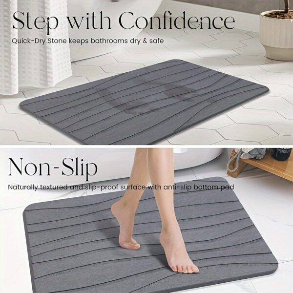 Diatomaceous Earth Bath Mat
